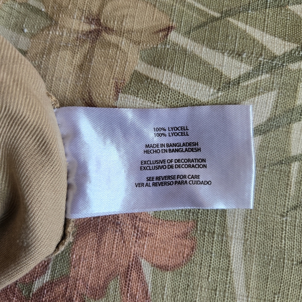 3/$25 Gap Khaki Lyocell Shorts Large Cargo Cuffed Drawstring Safari Casual - Picture 4 of 11